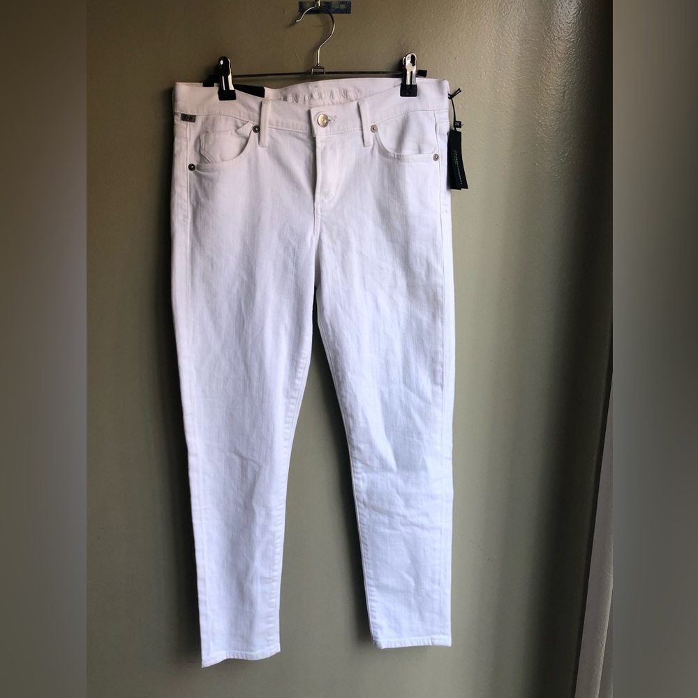 NWT! Citizens of Humanity Avedon Ultra Skinny Jeans In Optic White Size: 26